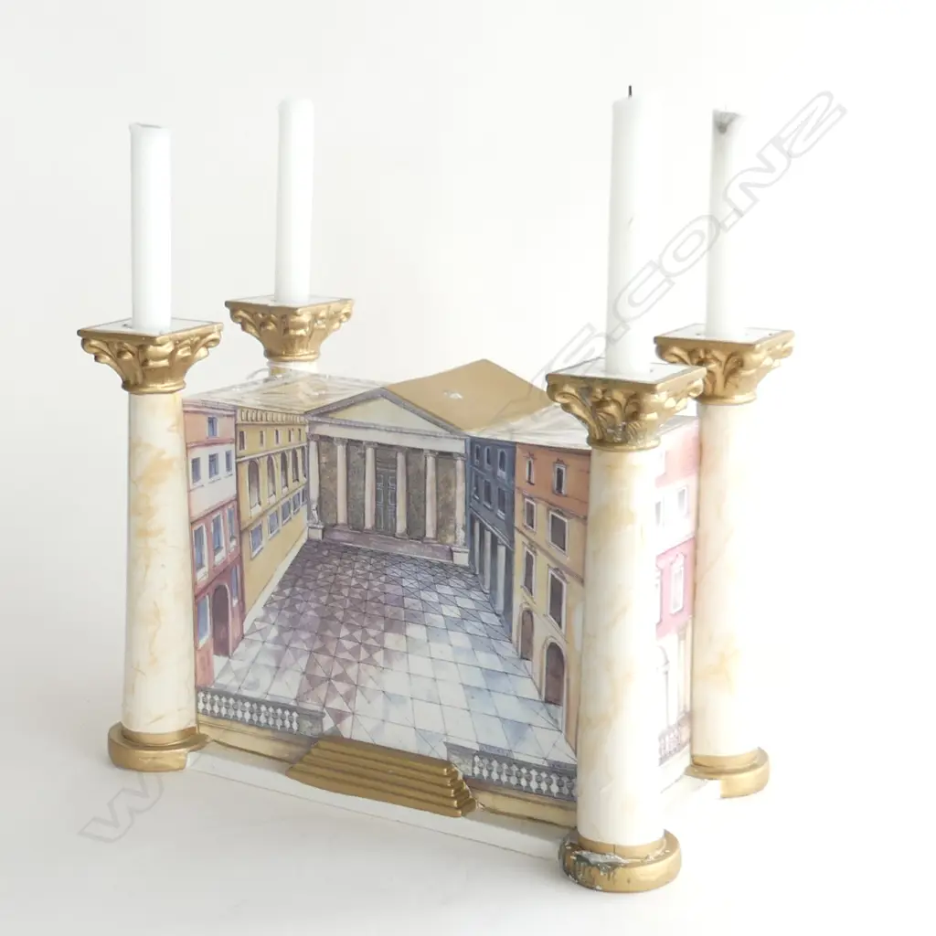 VILLEROY & BOCH ' BELVEDERE' CANDLE HOLDER W.330mm Image 1++