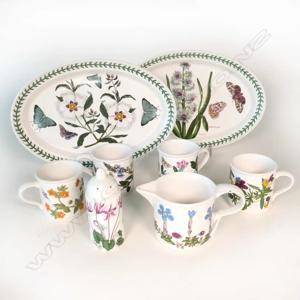 8 PIECES OF PORTMEIRION BOTANIC GARDEN; SOME FAULTS Image 1++