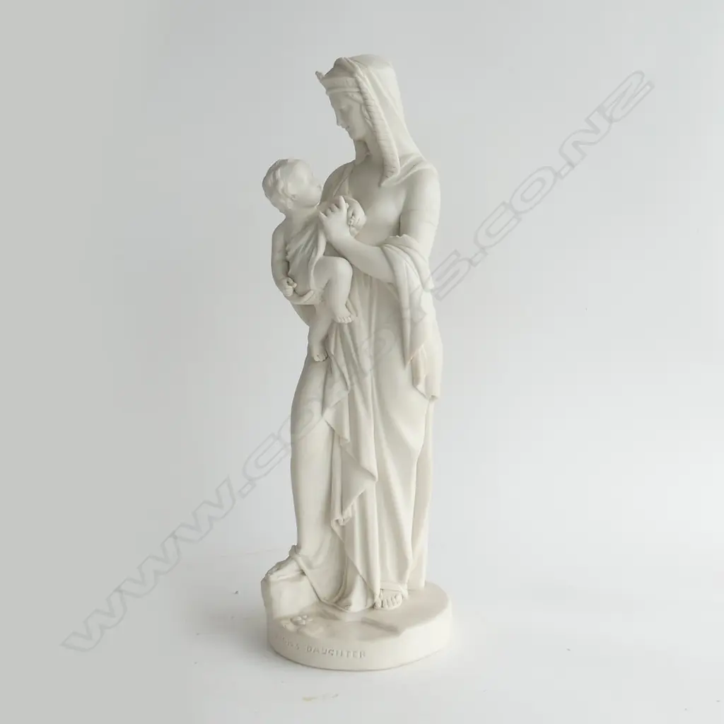 PARIAN WARE 'PHARAOH'S DAUGHTER' FIGURINE H.380mm Image 1++