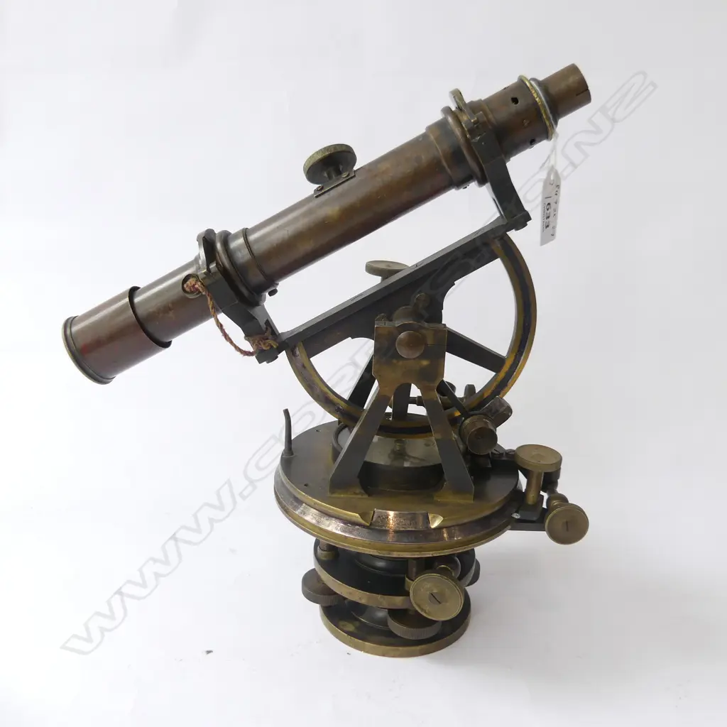 EARLY 19thC ELLIOT BROS, STRAND LONDON, HALF CIRCLE THEODOLITE, Image 1++
