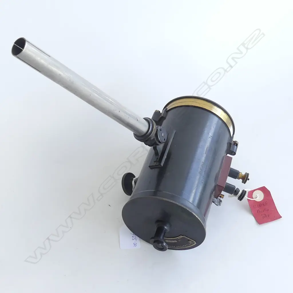C1900 BRASS FERY'S PATENT RADIATION PYROMETER Image 1++