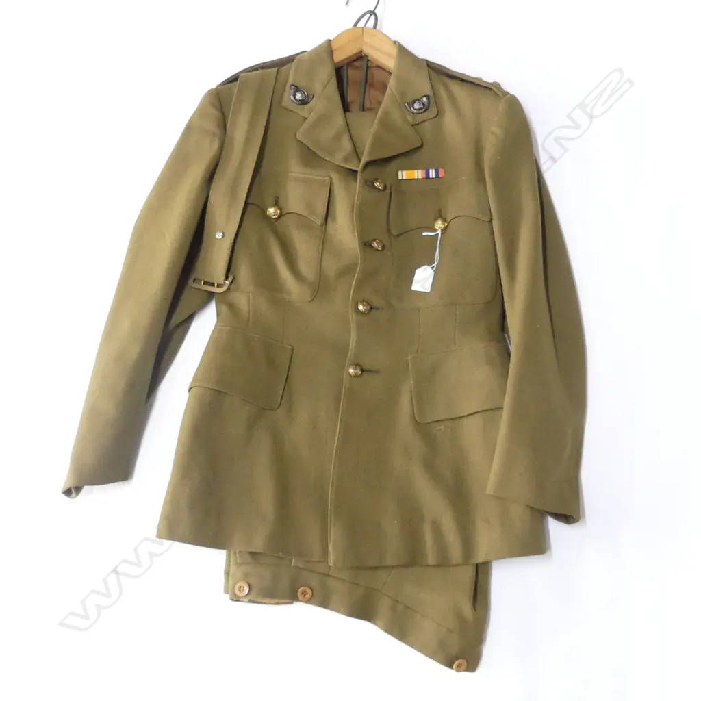 WWI UNIFORM KHAKI JACKET & TROUSERS Image 1++
