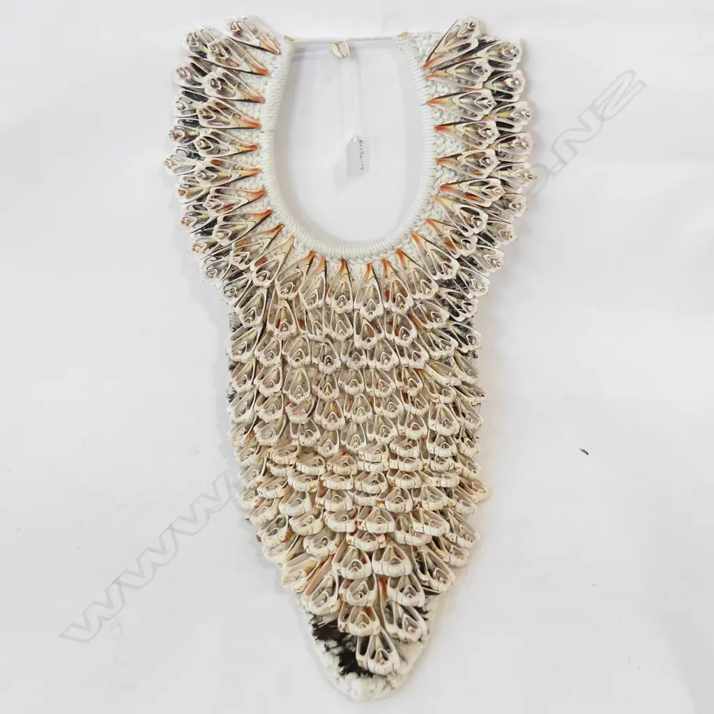 TRADITIONAL PACIFICA COSTUME SHELL NECKLACE 600mmL Image 1++