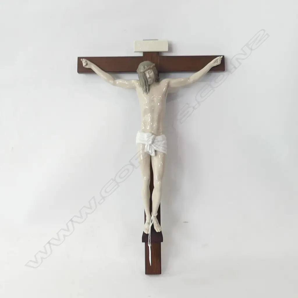 LLADRO  “OUR SAVIOR” CRUCIFIX – H.450mm. Image 1++