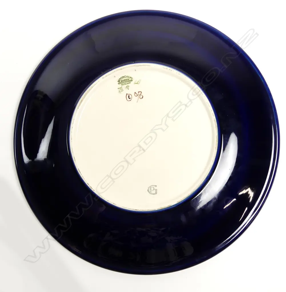 MODERN MOORCROFT TROUT CHARGER, Dia.350mm Image 1++