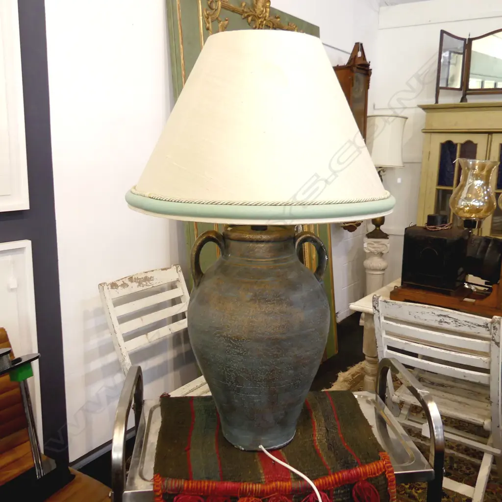 LGE CERAMIC URN LAMP H.970mm Image 1++