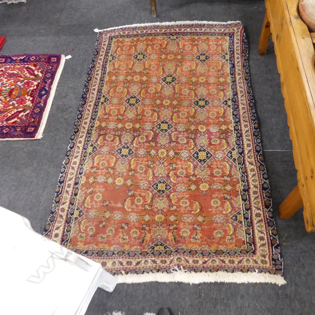 HAND KNOTTED IRANIAN CARPET 1540 x 980mm Image 1++