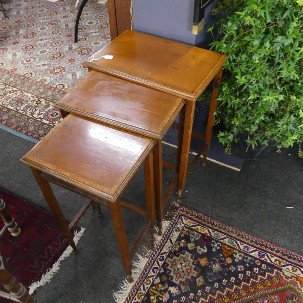3 NESTING INLAID TABLES W.485mm Image 1++