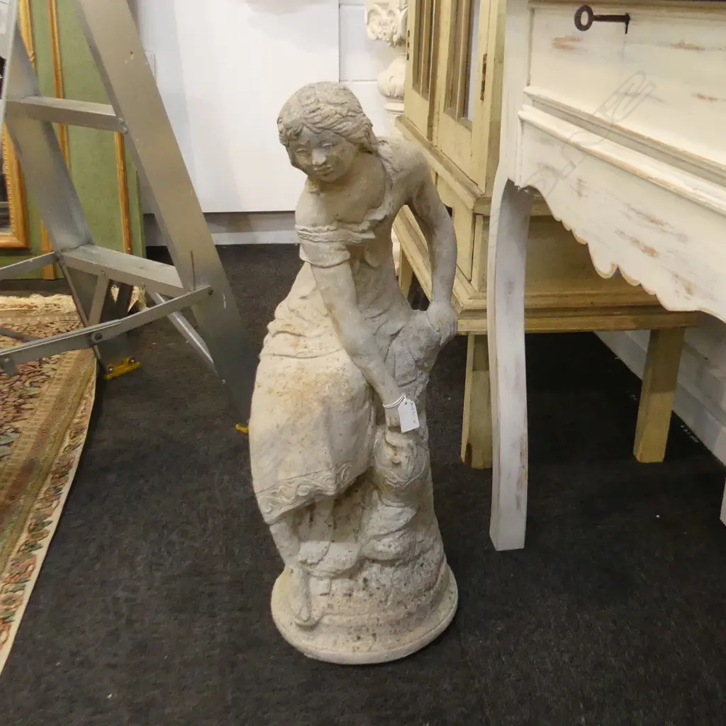 CONCRETE GARDEN STATUE – H.680mm Image 1++
