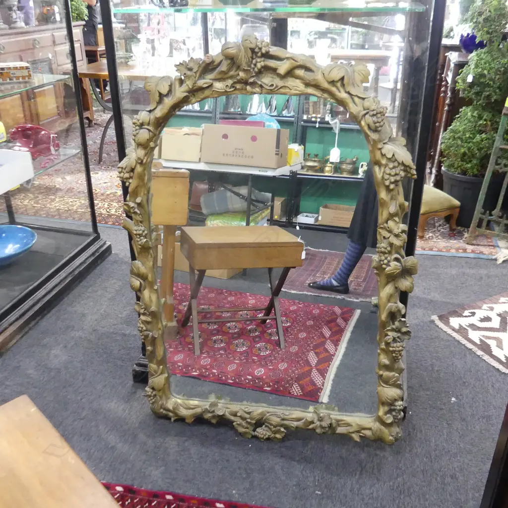 LARGE GILT GESSO MIRROR 800 X 1240mm Image 1++