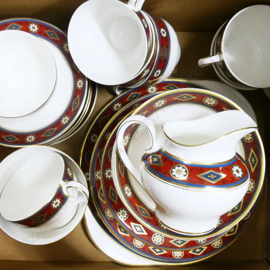 MINTON 'CORDOBA' PART SET, TRIOS, BOWLS, PLATES ETC.. Image 1++