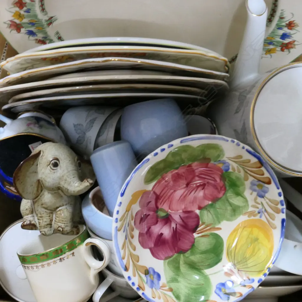 BOX LOT ASST. CHINA; GERMAN COFFEE SET ETC Image 1++