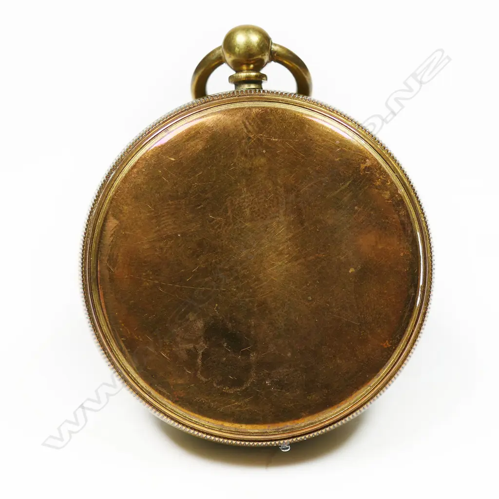 A brass cased compensated pocket barometer-altimeter by Negretti & Zambra, London, No.12186, Image 1++
