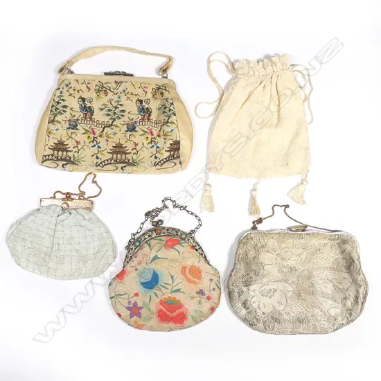 A selection of various handbags