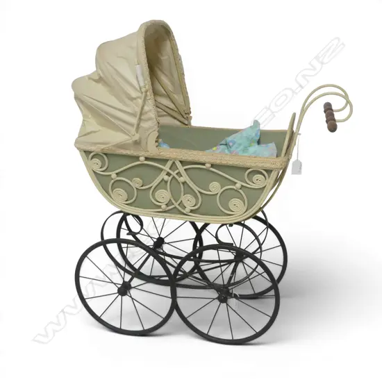 A vintage doll's pram