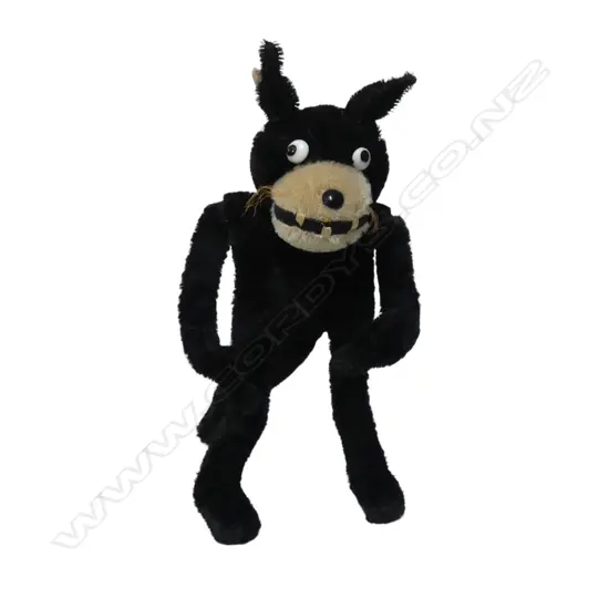 Vintage tagged soft toy Felix the Cat,
