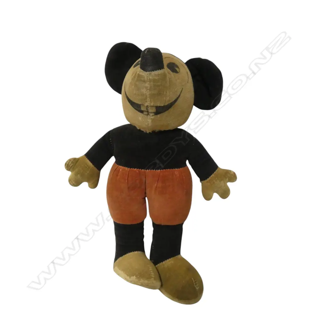 Vintage untagged felt soft toy large Mickey Mouse, Image 1++