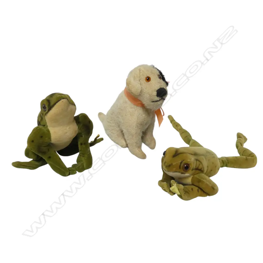 Three soft toy tagged Steiff animals, Image 1++