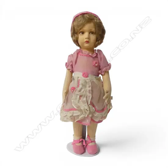 A vintage Lenci felt doll,