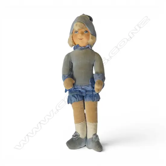 Vintage 'Dean's Rag Book Co. Ltd.' felt doll,