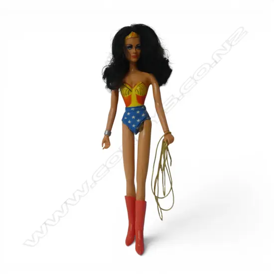Vintage 'D.C. Comics' hard rubber Wonder Woman doll,