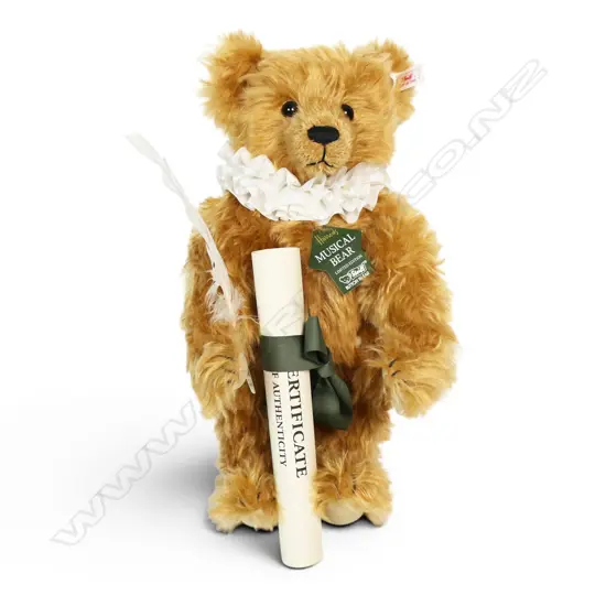 Modern Steiff Harrods Ltd. Ed. 'Musical Bear',