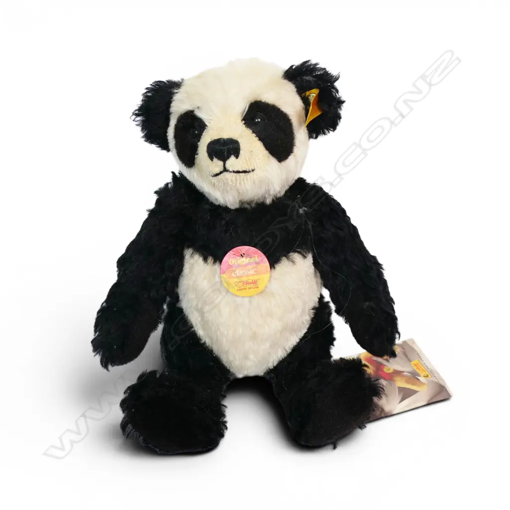 Steiff modern tagged panda bear, Image 1++