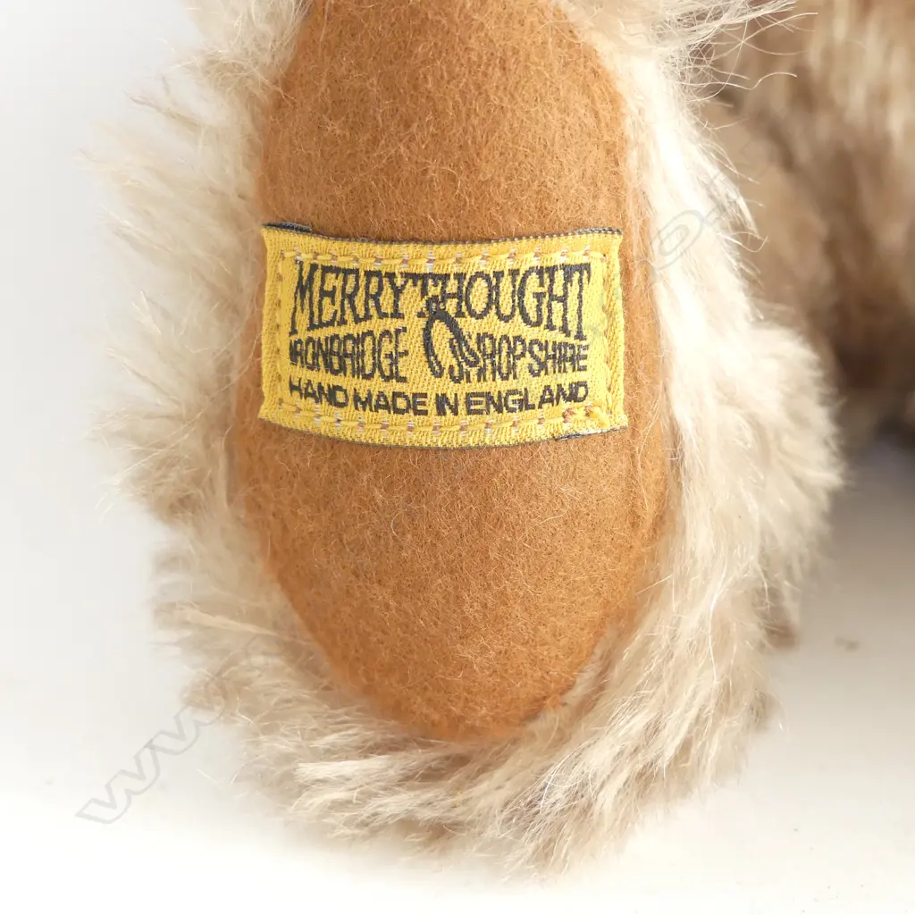 Merrythought Yes/No Ltd. Ed. 91/500 old style teddy bear, Image 1++