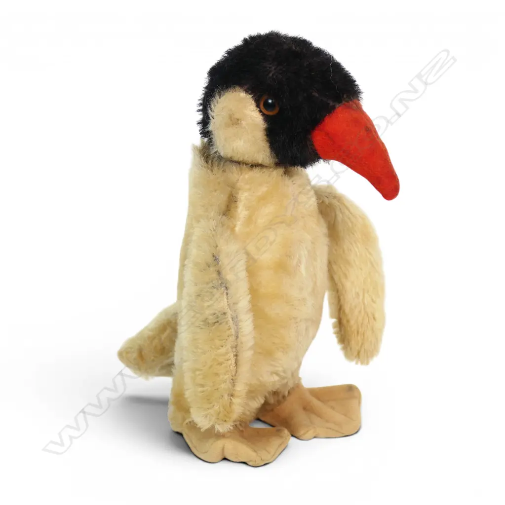 Schuco attributed felt Yes / No mohair penguin, Image 1++