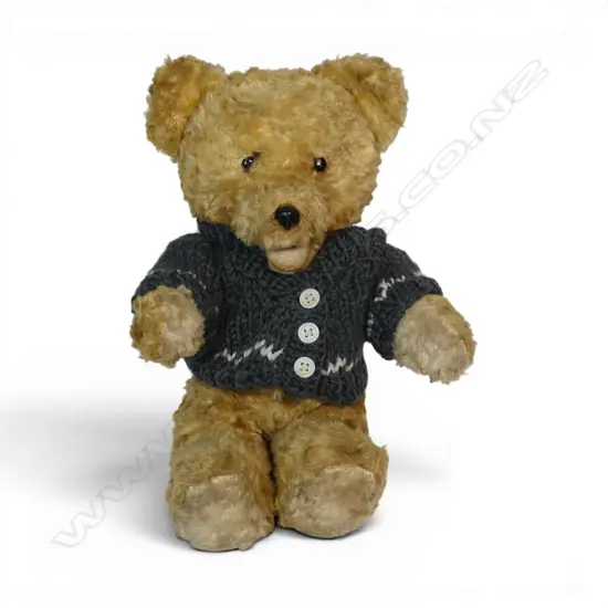 Rare 1930's Dutch Arthur Van Gelden golden mohair teddy bear,