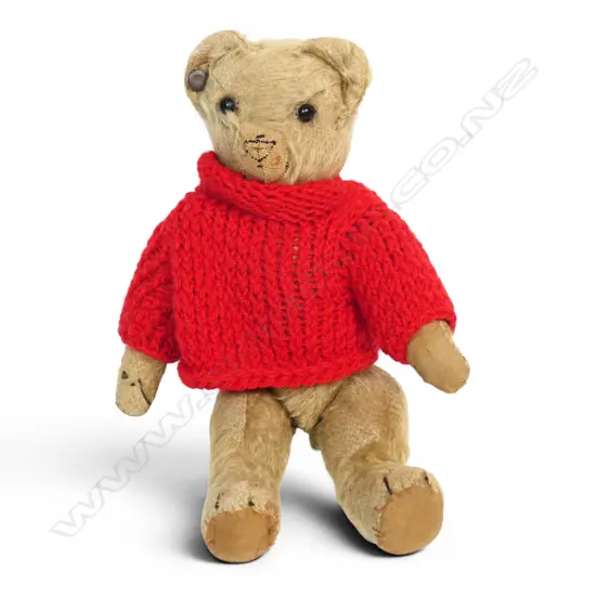 Early 20thC mohair teddy bear,