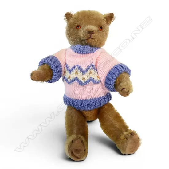 Early 20thC mohair small teddy bear,