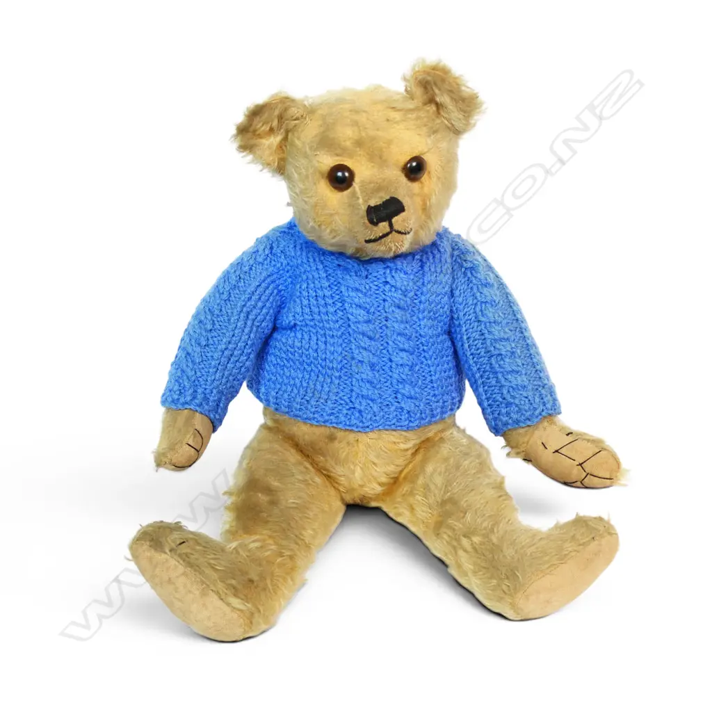 Vintage large mohair teddy bear, Image 1++