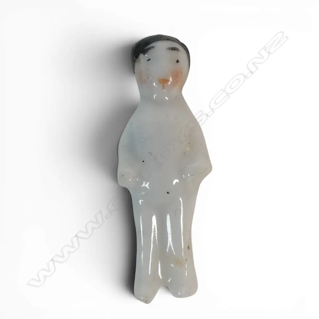 Antique china mini 'pudding doll', Image 1++