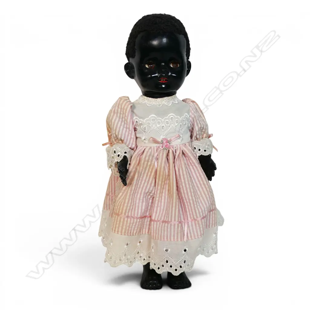 16 inch Pedigree walking talking hard plastic black doll, Image 1++