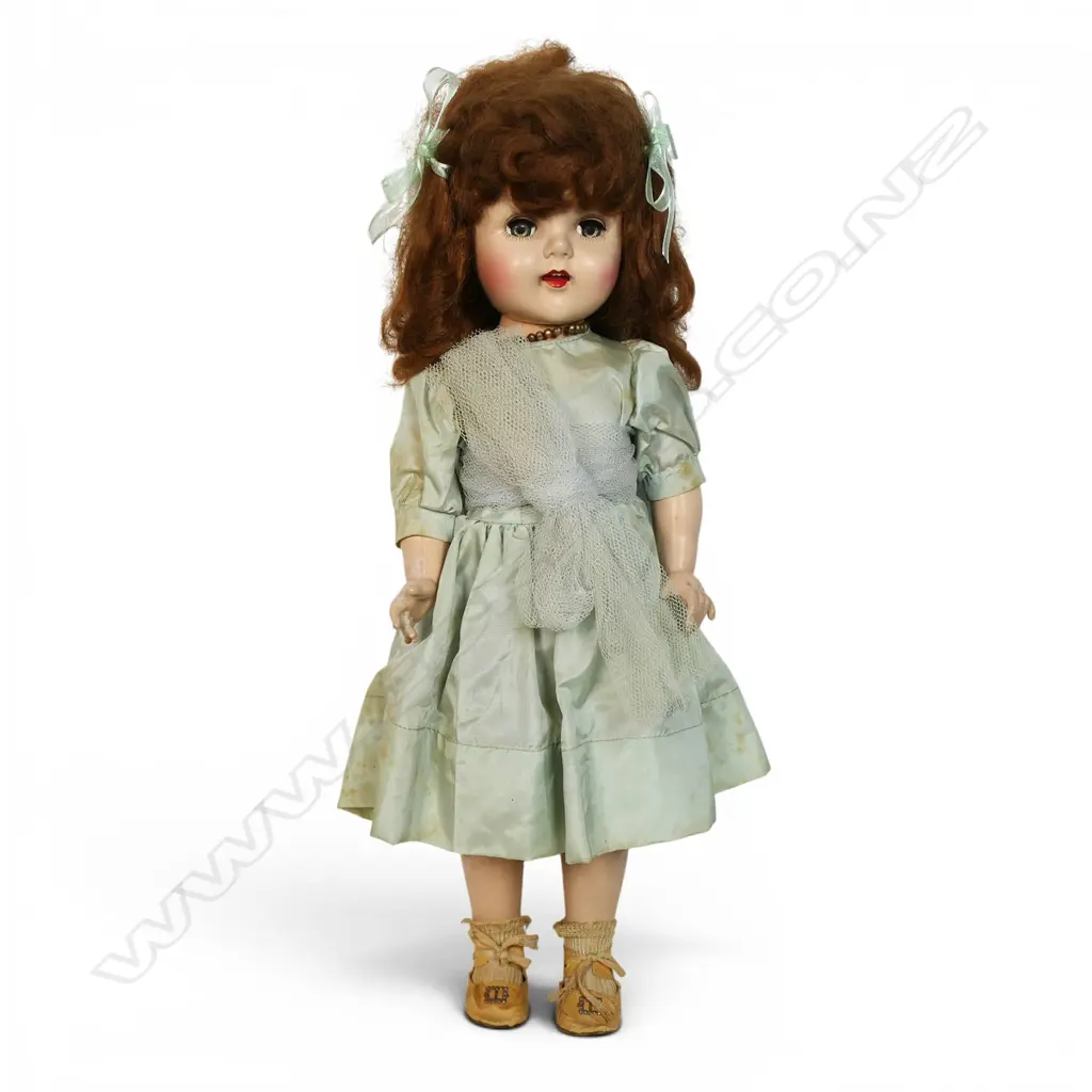 Vintage 20 inch hard plastic walking doll, Image 1++