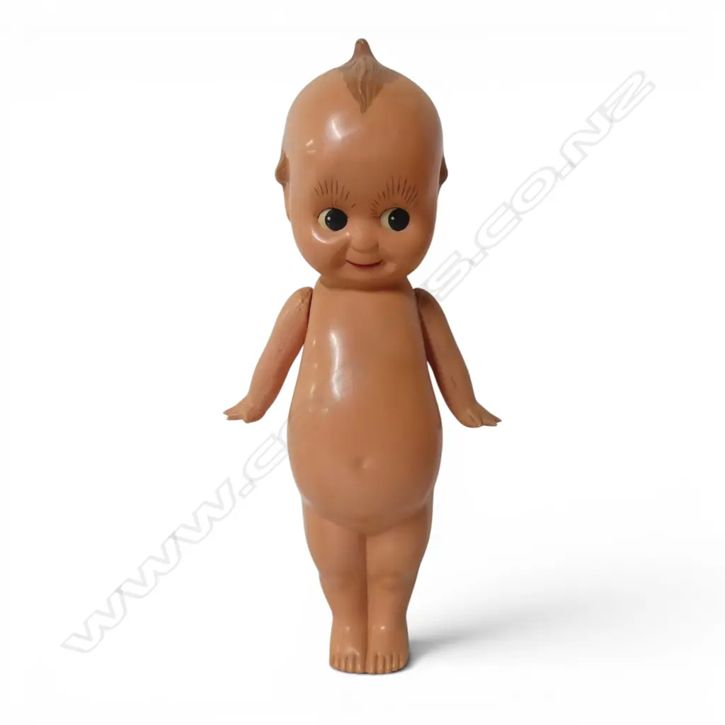 Large Celluloid 15 inch Kewpie doll with both wings, Image 1++