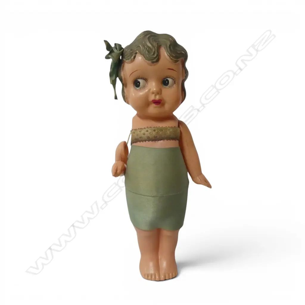 Medium Celluloid 11 inch Kewpie doll, Image 1++