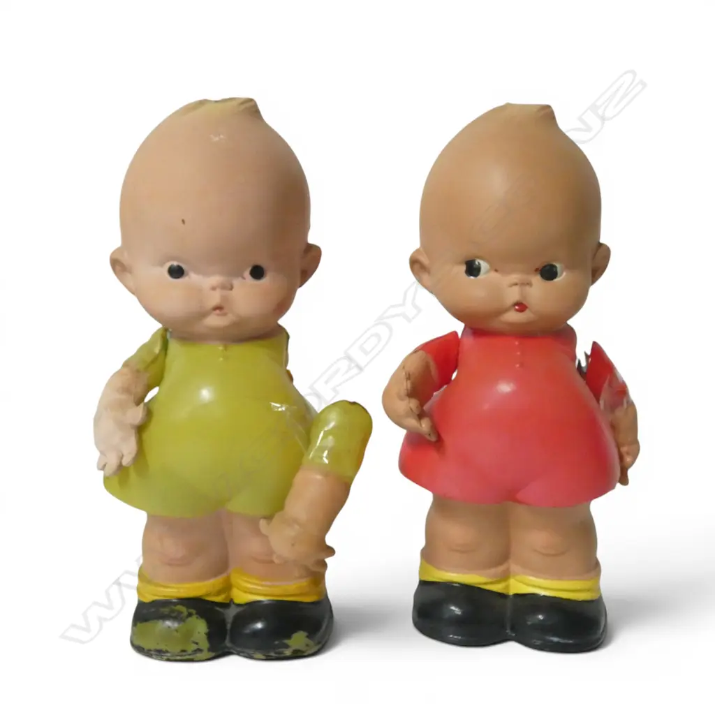 Two Celluloid Palitoy dolls, Image 1++
