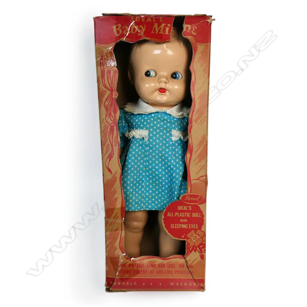 Ideal sleeping doll in original box, Image 1++