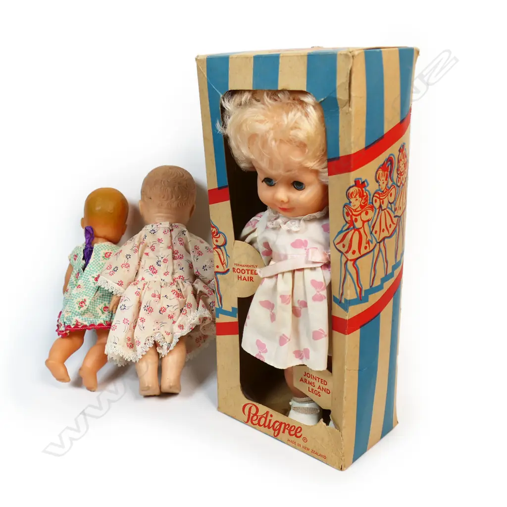Three vintage dolls c.1950s, Image 1++
