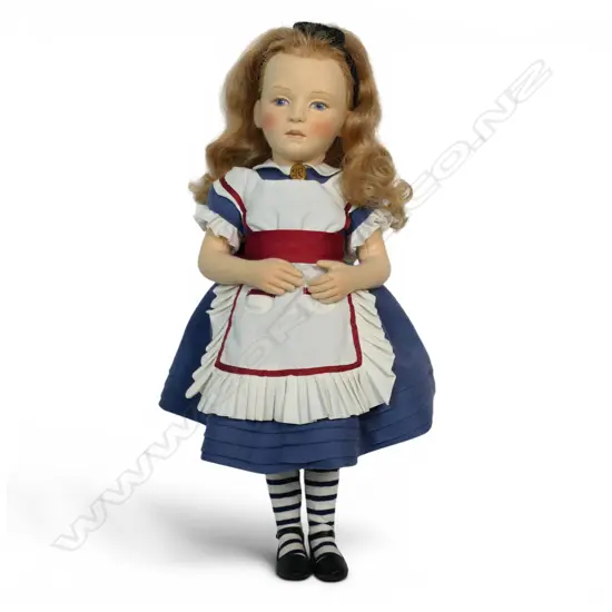 Alice in Wonderland doll by R. John Wright 2008 USA,