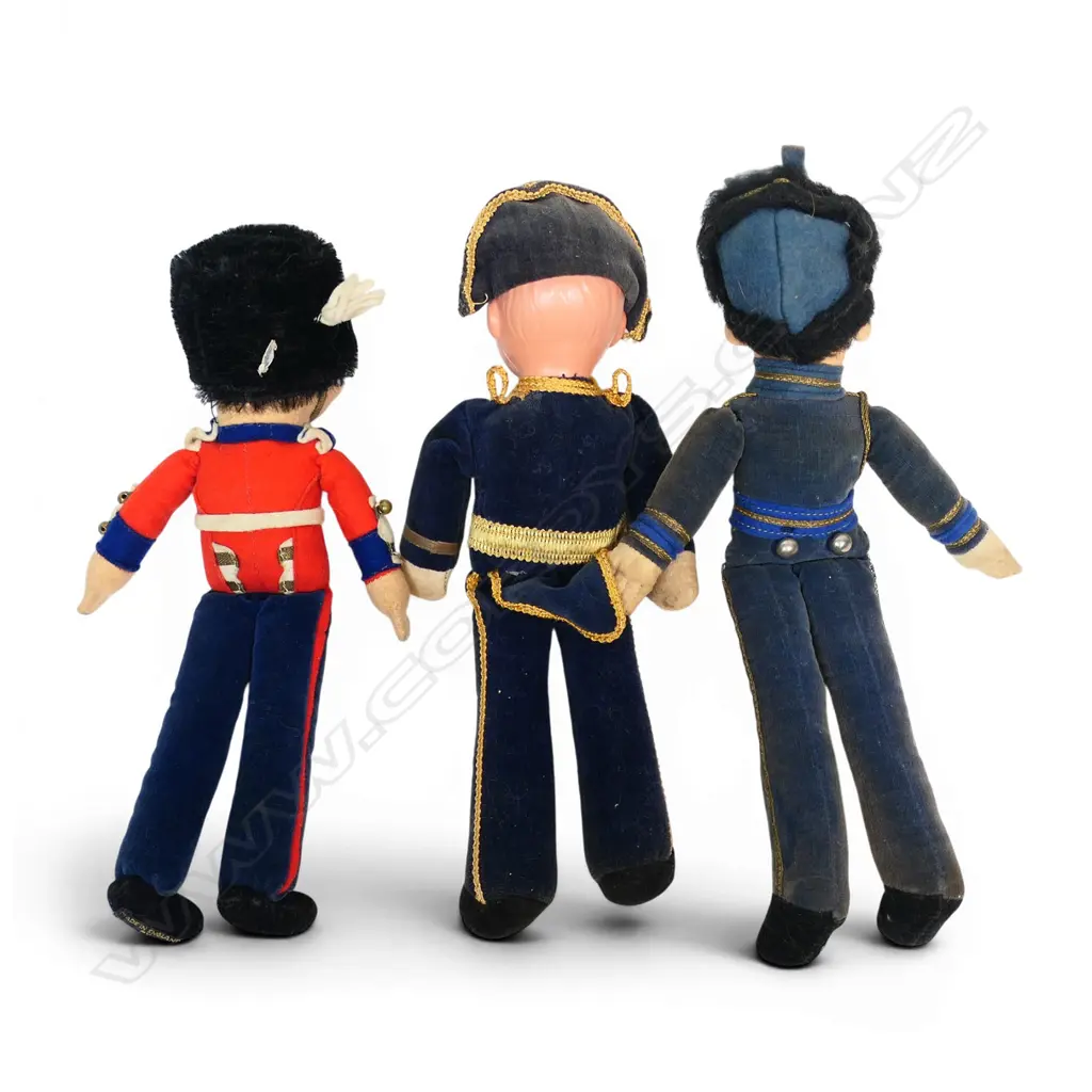 Two Norah Wellings dolls - Palace Guard -  RAF Officer plus one other, Image 1++