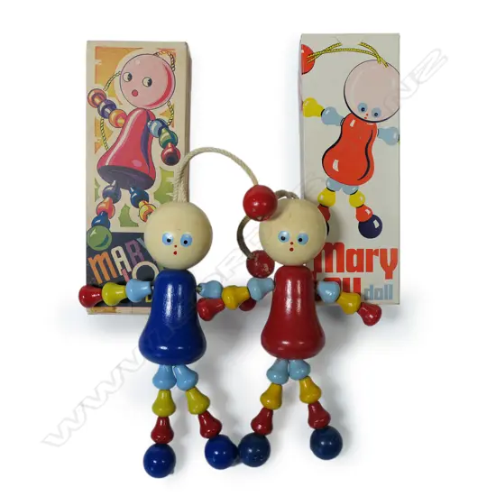 Two vintage Mary Lou dolls,
