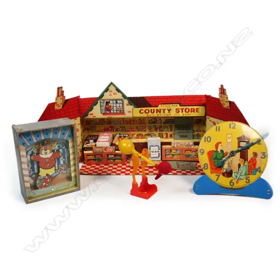 Four vintage boxed toys,