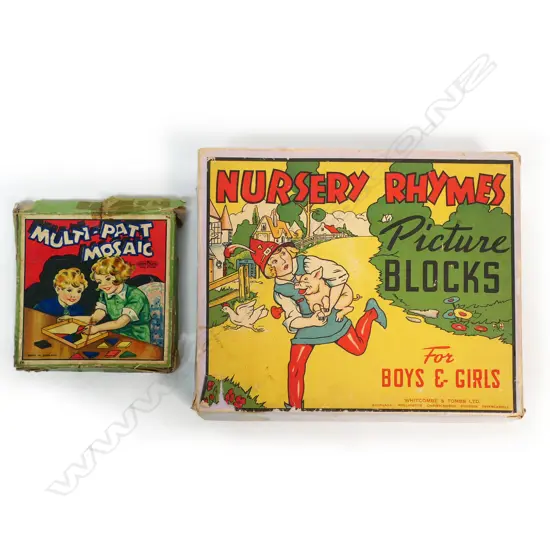 Two boxed vintage toy sets,
