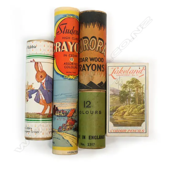 Four boxed vintage children's items,