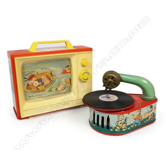 Two vintage child's musical toys,