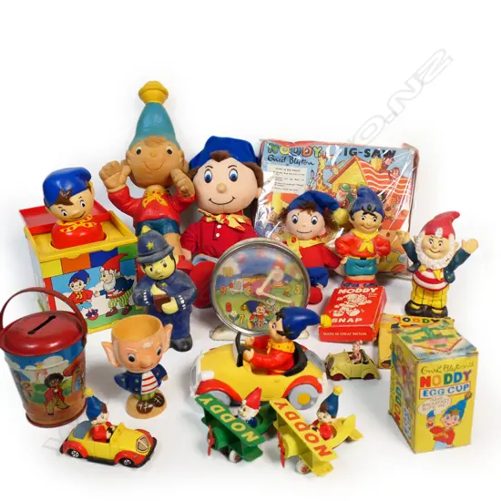 Collection of vintage Noddy toys and collectables,