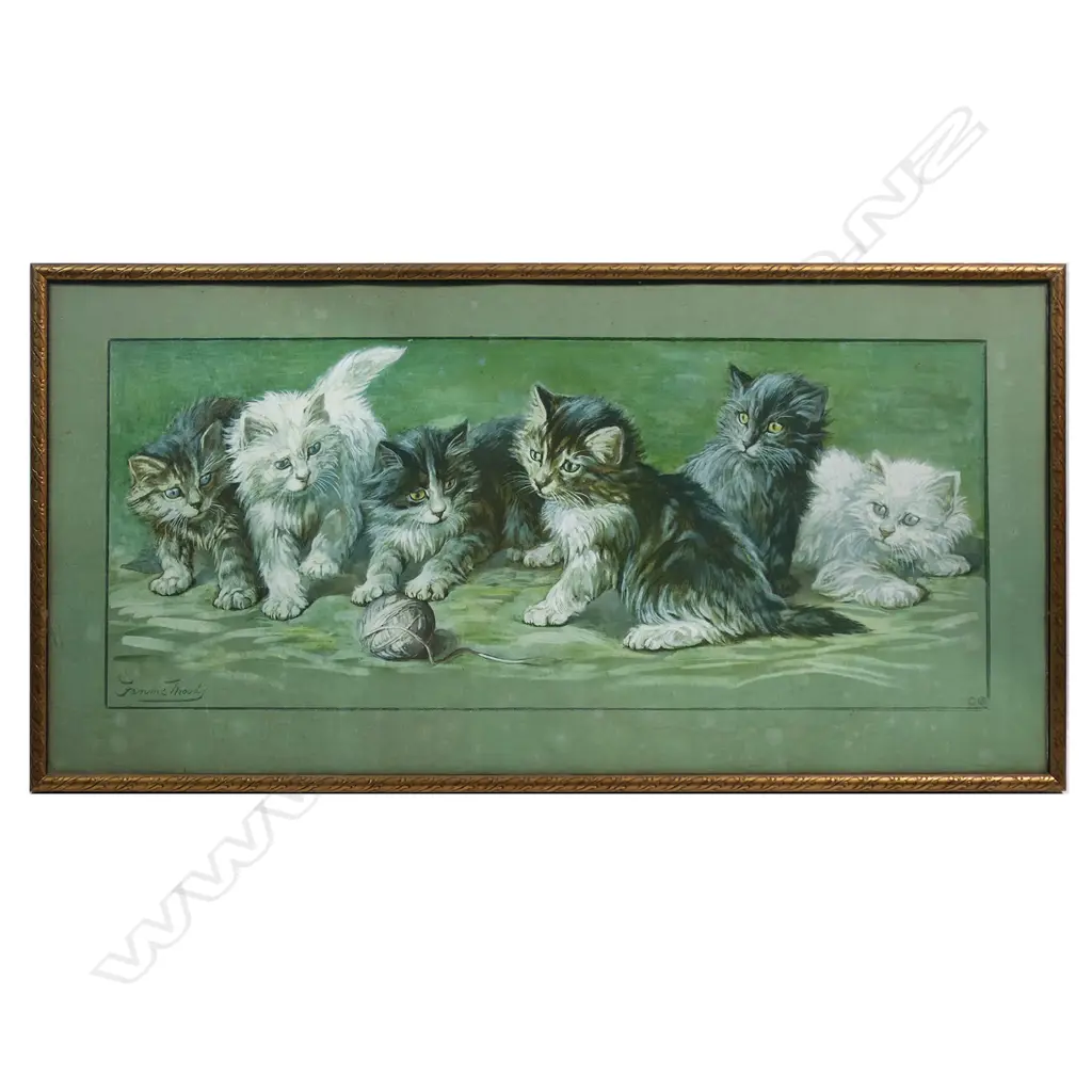 Two Molly Brett prints and a Fannie Moody Cat print, Image 1++